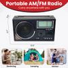 Audiobox RX-5 Portable 3-Band Radio with Solar Power Speaker, MP3, AUX, USB, TF Card, SD MMC view 4