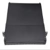 19" 1RU Rack Mount, Steel, 24 Fiber SC/UPC (Blue) Adapters, 3 Meter SM Pigtails, 2x12f Splice Tray view 3