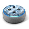 Blue Gold Marble - Vinyl Decal Skin Compatible with Amazon Echo Dot 3rd Generation Alexa - Decorations for Your Smart Home Speakers, Great Accessories Gift for mom, dad, Birthday, Kids view 1