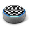 Black and White Checkers - Vinyl Decal Skin Compatible with Amazon Echo Dot 3rd Generation Alexa - Decorations for Your Smart Home Speakers, Great Accessories Gift for mom, dad, Birthday, Kids view 1