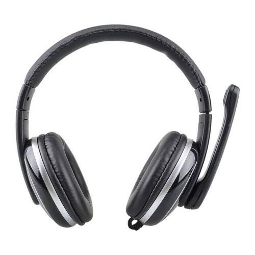 yan 3.5mm Stereo HiFi Music Gaming Headset Headphone with Microphone for PC Computer