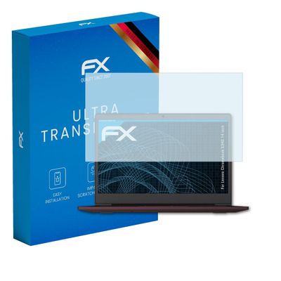 atFoliX Screen Protection Film compatible with Lenovo Chromebook S340 14 inch Screen Protector, ultra-clear FX Protective Film (2X)