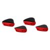 Betterun Red Replacement Nose Pads Pieces for Oakley Straightlink view 1
