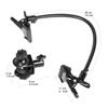 Konseen Photo Studio Light Stand Background Holder U+C-Type Heavy Duty Clamp Clip with Flexible Long Arms Gooseneck,Reflector Camera Mounting Devices Accessories view 2