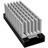 archgon M.2 2280 NVMe SSD Aluminium Heatsink Cooler with Thermal Pads for PCIE NVMe M.2 SSD, SATA M.2 SSD (Silver HS-0130) view 1