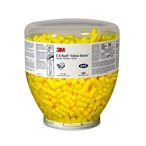 Ear 391-1004 E-a-rsoft Yellow Neon Blast Regular Refill