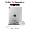 JPUNG for iPad 5 (5th Generation 2017 Released) Glass Screen Replacement A1822 A1823, Only for 5th Gen Touch Digitizer 9.7 Inch, +Home Button, Full Repair Kit view 2