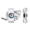GRAPHICS & MORE Superman Solitude Headphone Earbud Cord Wrap - Charging Cable Manager - Wire Organizer Set of 2 - White view 2
