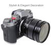 Foto&Tech Soft Shutter Release Button Compatible with Fuji Fujifilm X-T5 X-T4 X-T3 X-T30 X-T30 II X-T20 X-PRO3 X100V X100F X-E4 X-E3 RX1R II RX10 IV III Leica M9 Nikon Df F3 (3 Pieces, Red) view 4