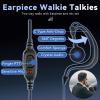Retevis RT68 Walkie Talkies with Earpiece,2 Way Radios Long Range,Heavy Duty Walkie Talkies for Adults,Rechargeable with USB Charger Base, for Restaurant School Manufacturing Healthcare(20 Pack) view 3