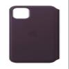 Apple Leather Folio (for iPhone 11 Pro Max) - Aubergine view 1