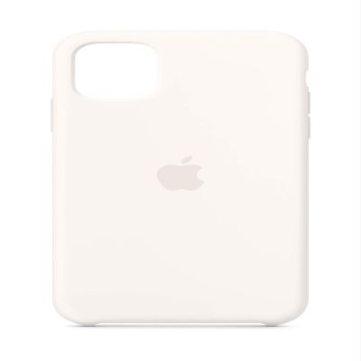 Apple Silicone Case (for iPhone 11) - White