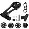 corki Cycles Adjustable Angle Out Front Stem Mounted Cycle Computer Bike Mount Compatible with Garmin Wahoo Bryton Cateye view 2