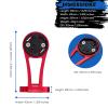corki Out-Front Extended Bike Computer Mount Compatible for Wahoo/GM/Bryton/Cateye Adjustable Angle Gopro Combo Mount for Wahoo Mini Wahoo Elemnt & Elemnt Bolt,Elemnt Roam GPS Bike Computer view 2