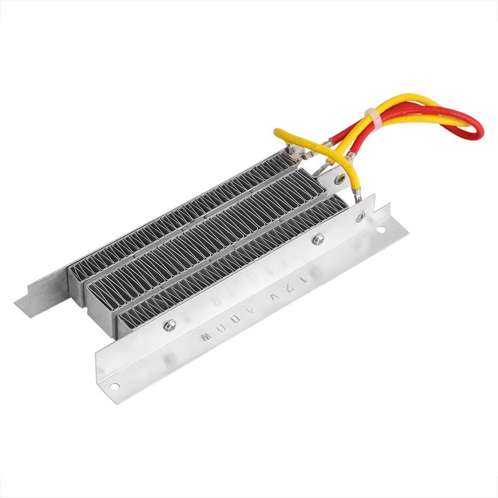 Heating Element, 12V 400W Electric Ceramic Heater Thermostatic Insulation PTC Heating Element for Heater, Humidifier, Drying machine, Air Conditioning