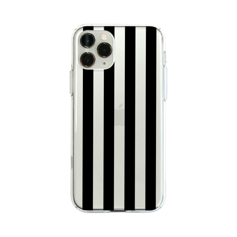 Dparks DS17297i65R iPhone 11 Pro Max Soft Clear Case Stripe 6.5 Inch iPhone Back Cover