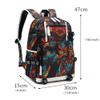 Basketball Player 0 Multifunction Backpack Travel Daypacks Fans Bag (Style 6) view 2