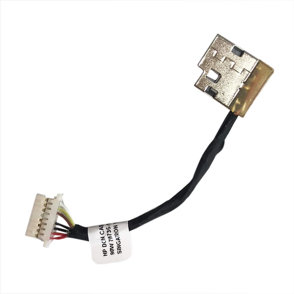 GinTai Laptops DC Power Jack Harness Cable Socket Plug Port Replacement for HP Pavilion X360 M1-U M1-U001DX 809824-001