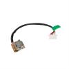 GinTai DC Power Jack with Cable Socket Plug Port Replacement for HP 15-AC185NR 799736-F57 813945-001 TPN-C125 view 2