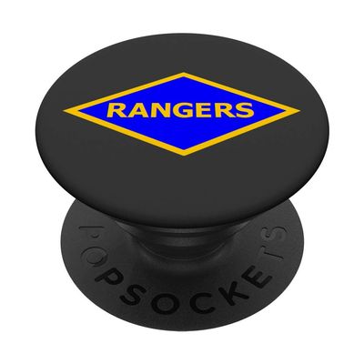 WW2 Army Ranger Patch - Gray PopSockets PopGrip: Swappable Grip for Phones & Tablets