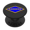 WW2 Army Ranger Patch - Gray PopSockets PopGrip: Swappable Grip for Phones & Tablets view 1