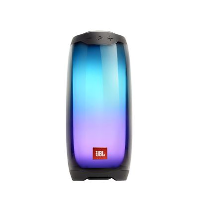 JBL Pulse 4 Waterproof Portable Bluetooth Speaker with Light Show - Black