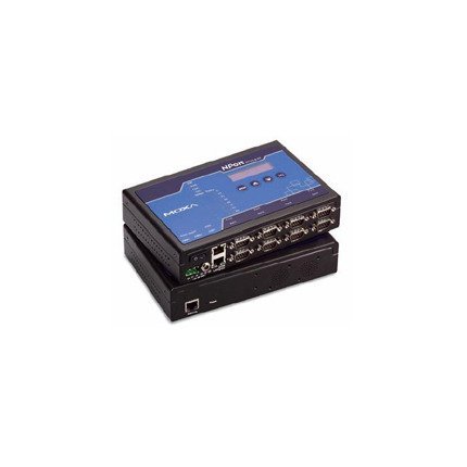 MOXA NPort 5610-8-DT-J Without Power Adapter 8 Port Desktop Device Server, RS-232, RJ-45 8pin, 12-48VDC,
