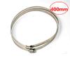 Hoop Diameter 10-40cm Security Camera Mount Bracket Post Pipe Pole Stainless Steel for Indoor, Outdoor, top, Wall and Ceiling mounting (40cm) view 3