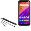 BoxWave Stylus Pen Compatible with BLU G5 - EverTouch Capacitive Stylus, Fiber Tip Capacitive Stylus Pen - Jet Black view 1