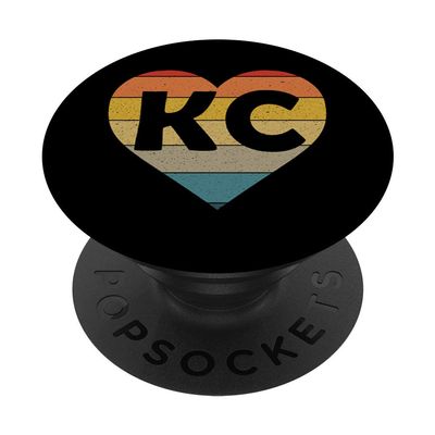 Kansas City Retro Love CA Love Cali PopSockets Swappable PopGrip