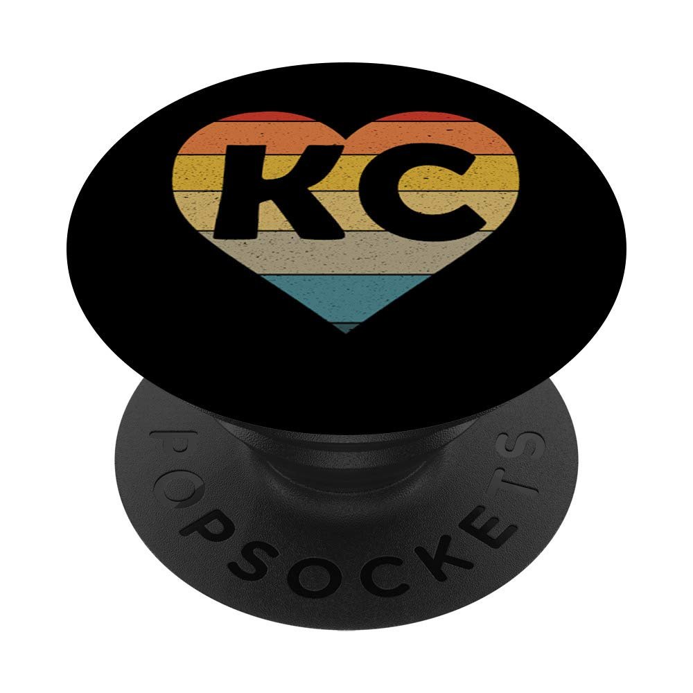 Kansas City Retro Love CA Love Cali PopSockets Swappable PopGrip