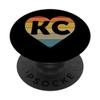 Kansas City Retro Love CA Love Cali PopSockets Swappable PopGrip view 1