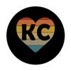 Kansas City Retro Love CA Love Cali PopSockets Swappable PopGrip view 3