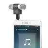 ASHATA 3.5mm Mini Microphone Stereo, 3.5mm Jack Mini Mic Digital Stereo Microphone Portable Handheld External Mic 0-90 Angle Adjustable for Mobile Phone Recorder, Plug and Play view 1