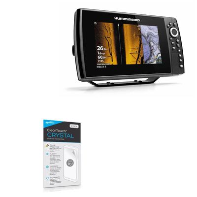 BoxWave Screen Protector Compatible with Humminbird Helix 8 G3N - ClearTouch Crystal (2-Pack), HD Film Skin - Shields from Scratches