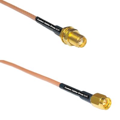 1 feet RG316 SMA Female to SSMA Male RF Pigtail Coaxial Cable