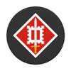 18th Engineer Brigade (EN BDE) Patch - Gray PopSockets PopGrip: Swappable Grip for Phones & Tablets view 3