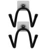 2/PK - Self-adhesive Adjustable Stand , Speaker Wall Shelf Base Holder Bracket Case Display Rack A Space-Saving Solution - Easy Install - for Smart Home Speaker Assistant for Google Home Mini view 2