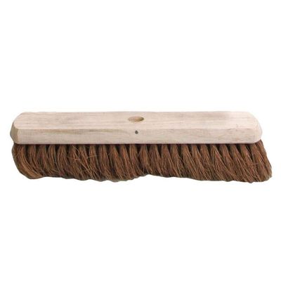 Faithfull BRCOCO18 Soft Coco Broom Head 450mm (18in), Multi-Colour, 1