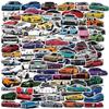 100 Packs JDM Sport Car Racing Stickers Water Bottles Laptop Phone Motorcycle Computer Guitar Skateboard Hydroflasks Vinyl Sticker Waterproof Aesthetic Trendy Decals for Teens Girls Adults view 1