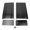 Aluminum Cooling Enclosure Case Black Oxide Split Type Electronic Project Box for HiFi Amplifier Aluminum Housing (with Flat Plate)(Long 250mm) view 1