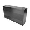 Aluminum Cooling Enclosure Case Black Oxide Split Type Electronic Project Box for HiFi Amplifier Aluminum Housing (with Flat Plate)(Long 250mm) view 3
