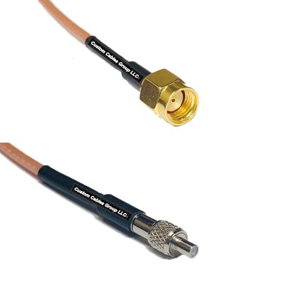 0.5 feet RG316 RP-SMA Male to TS-9 Female RF Pigtail Coaxial Cable