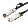 10Gtek 10G SFP+ to SFP+ Extender Cage with EEPROM on Cage Side, 3M Flat Cable in Nylon Jacket, 30AWG, 55cm view 1