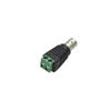bnafes Female Jack to AV 2 Screw Terminal Connector for Coaxial CAT 5 to CCTV BNC Camera Video Balun Adapter (Green) - 10 Pcs view 3