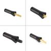 Car Radio Antenna, 3.5cm Carbon Fiber Screw Aluminum Car Antenna Short Decoration Aerial Universal Replacement view 1