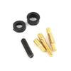 Car Radio Antenna, 3.5cm Carbon Fiber Screw Aluminum Car Antenna Short Decoration Aerial Universal Replacement view 3