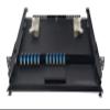 19" 1RU Rack Mount, Steel, 24 Fiber LC/UPC (Blue) Adapters, Patch Only view 1