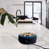 Leopard Print, Printed Glitter - Vinyl Decal Skin Compatible with Amazon Echo Dot 3rd Generation Alexa - Decorations for Your Smart Home Speakers, Great Gift for mom, dad, Birthday, Kids view 3