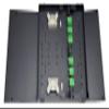Dual Door Wall Mount, Steel, 24 Fiber SC/APC (Green) Adapters, Patch Only view 1
